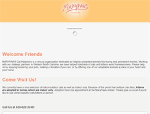 Tablet Screenshot of marypaws.com